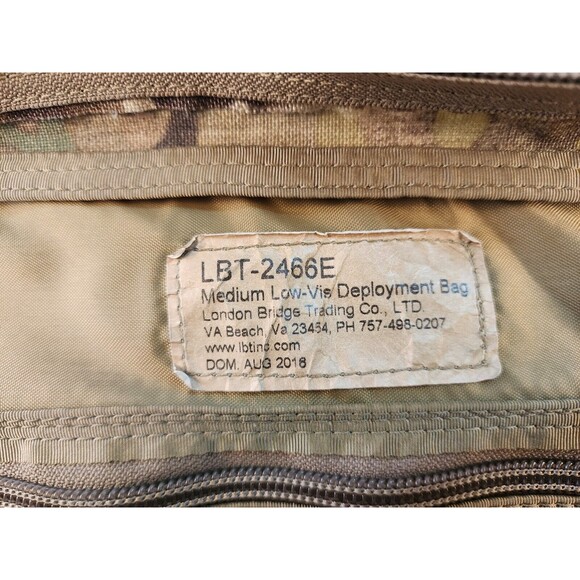 London Bridge Trading Medium Low-Vis Wheeled Deployment Bag OCP Multicam - Picture 10 of 10